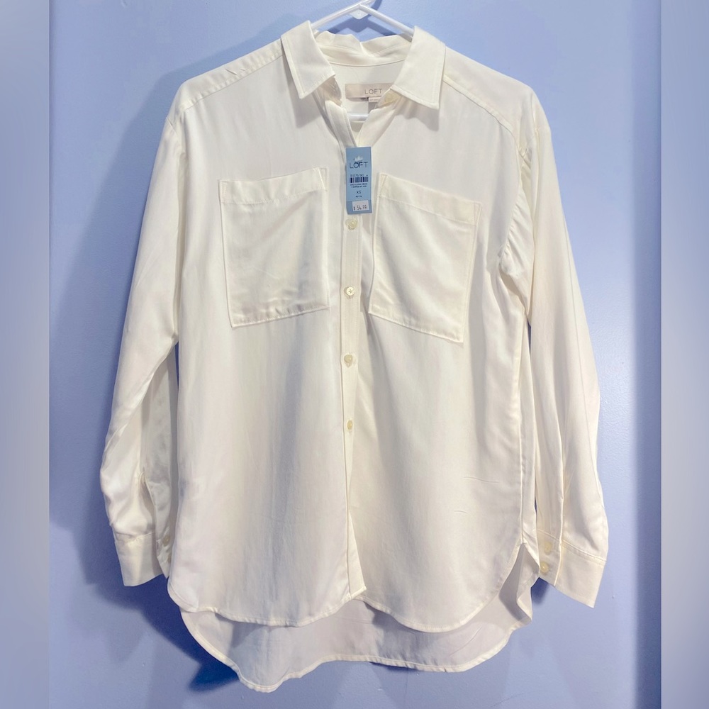 LOFT White Blouse